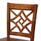 Baxton Studio Nicolette Modern and Contemporary Walnut Brown Finished Wood 5-Piece Pub Set 176-11424-10903-Zoro - alternate 5